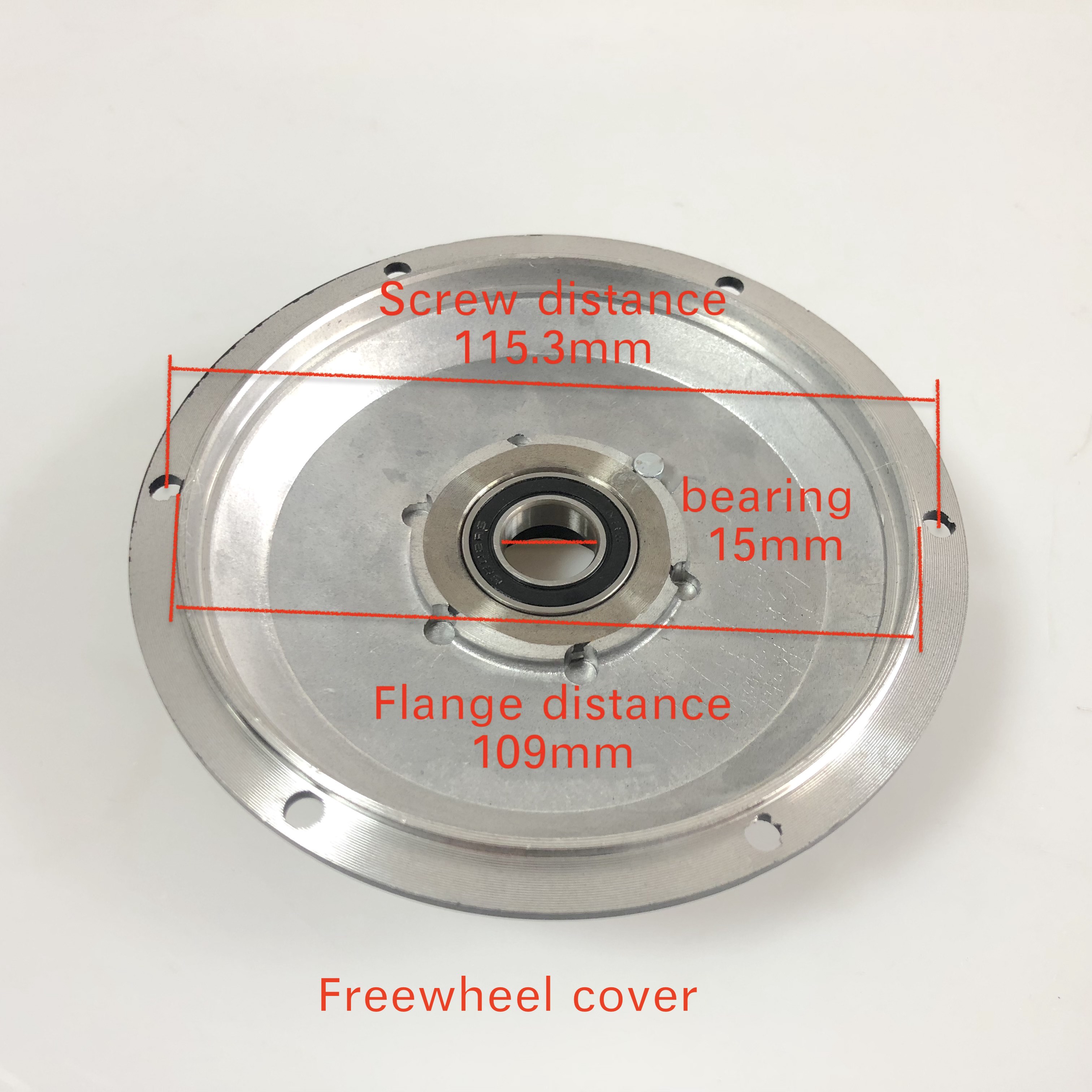 Aluminum Cover for Wheel Motor Replacement for Spare Part Electric Bike Rim Wheel Motor Casing