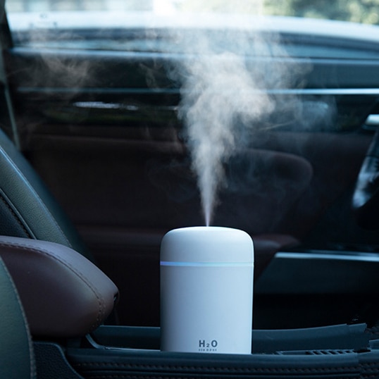 Portable 300ml Humidifier USB Ultrasonic Dazzle Cup Aroma Diffuser Cool Mist Maker Air Humidifier Purifier with Romantic Light