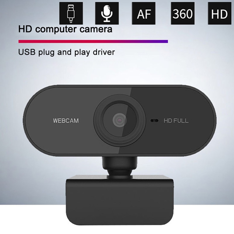 2.0 HD Webcam 1080P USB Camera Video Recording Web Camera with Microphone For PC Computer WebCamera Cam camara usb pc