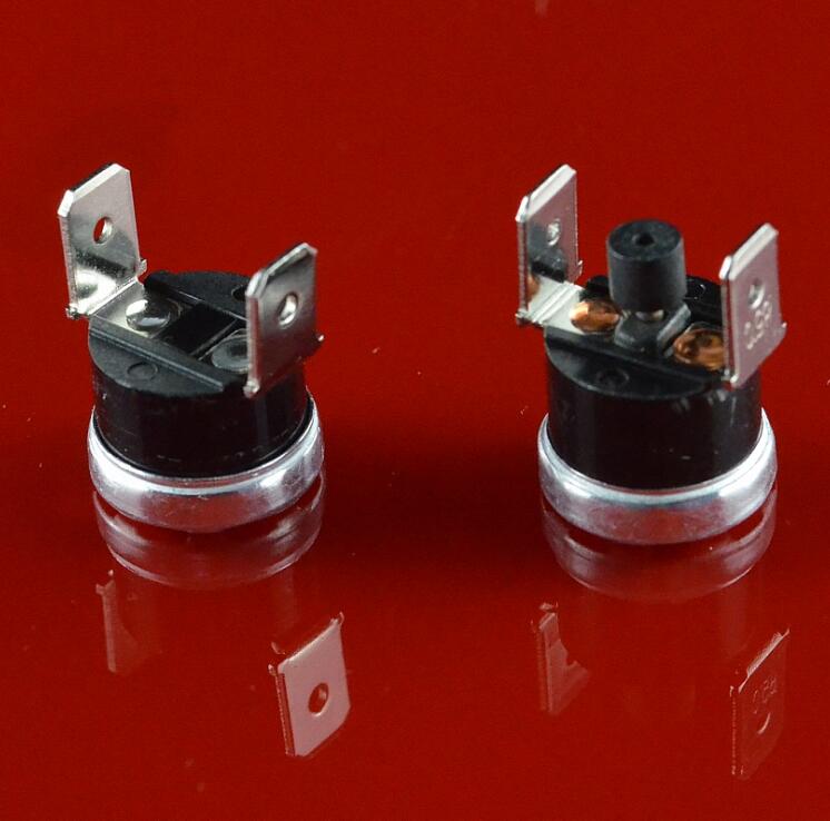 Water Heater Parts temperature control switch thermostat 75℃ +85℃ with button 10A 250V
