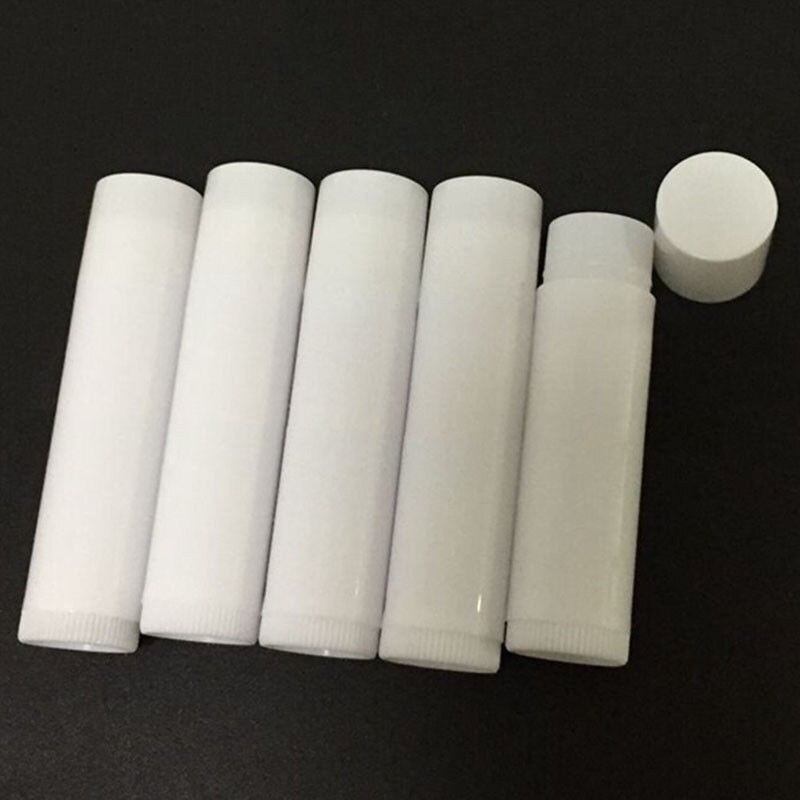 GUJHUI 50 stks/partij Lege Plastic Clear LIPPENBALSEM Tubes Containers Lipstick Cool Lip Buizen Cosmetische Container