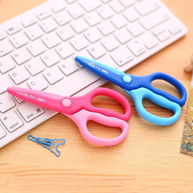 plastic safety scissors cartoon scissors full plastic material children safe scissors for kids