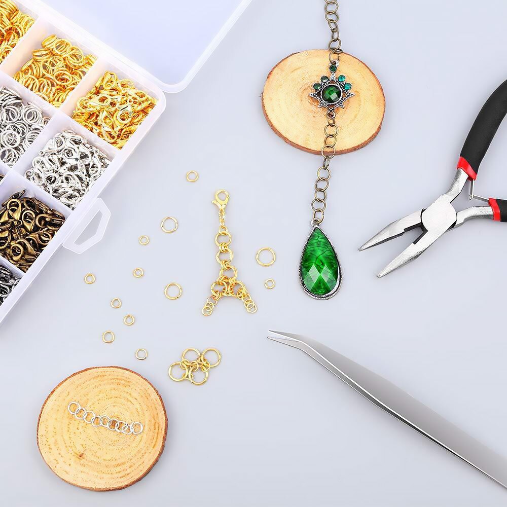 Oorbel Haken Messing Ringen Head Pins Sluiting Supplies Sieraden Maken Kits Voor Sieraden Maken Diy Sieraden Set