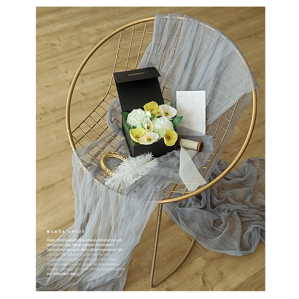 Crumpled Photography Backdrops Tulle Gauze Background Studio Photo Fotografie Video Still Life Shoot Props Home Decor Shoot Prop