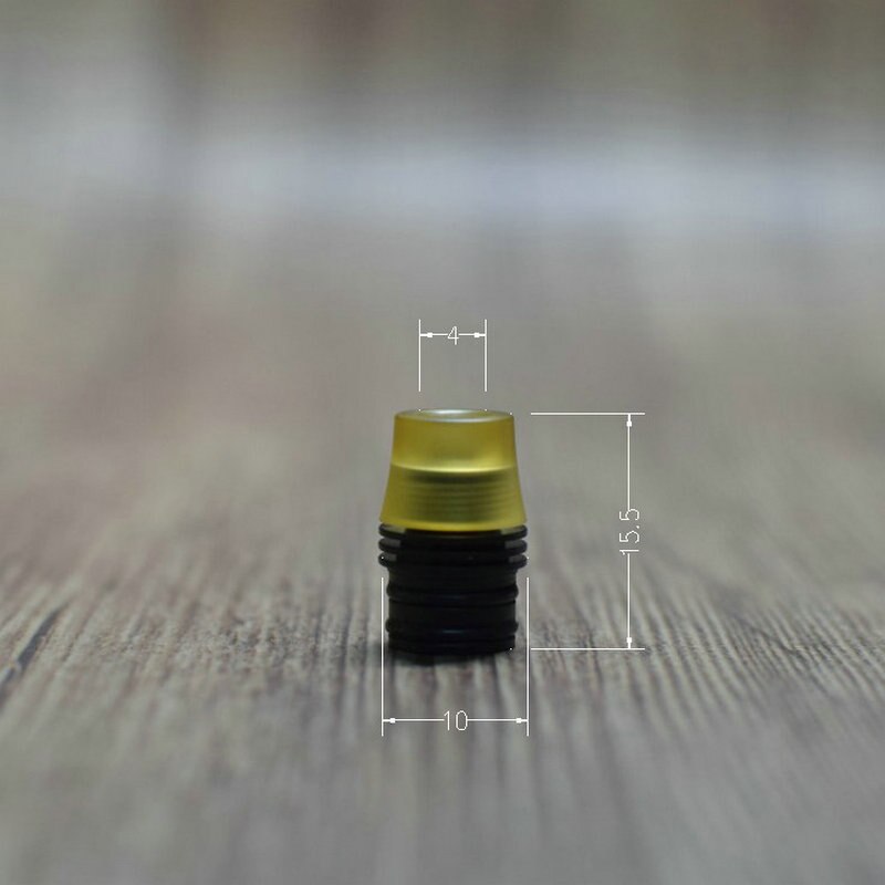 510 tropfspitze Mini mtl tropfspitze PEI ultem mundstück vape tipps für 510 gewinde zerstäuber für 510 RTA RDA Panzer vape zubehör