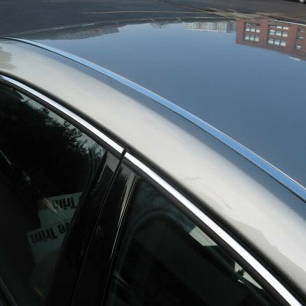 Side Tailgate Car strip Strip Silver Decoration Trucks 3CM*300CM Chrome