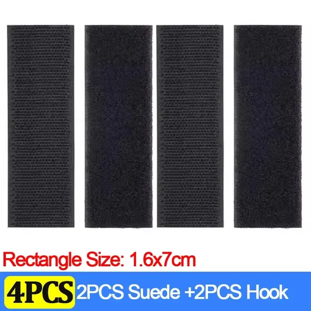 Tapijt Bevestigingsstickers Dubbelzijdig Hoge Zelfklevende Auto Tapijt Vaste Patches Thuis Vloer Voetmatten Anti Slip Grip Tapes: GRIJS