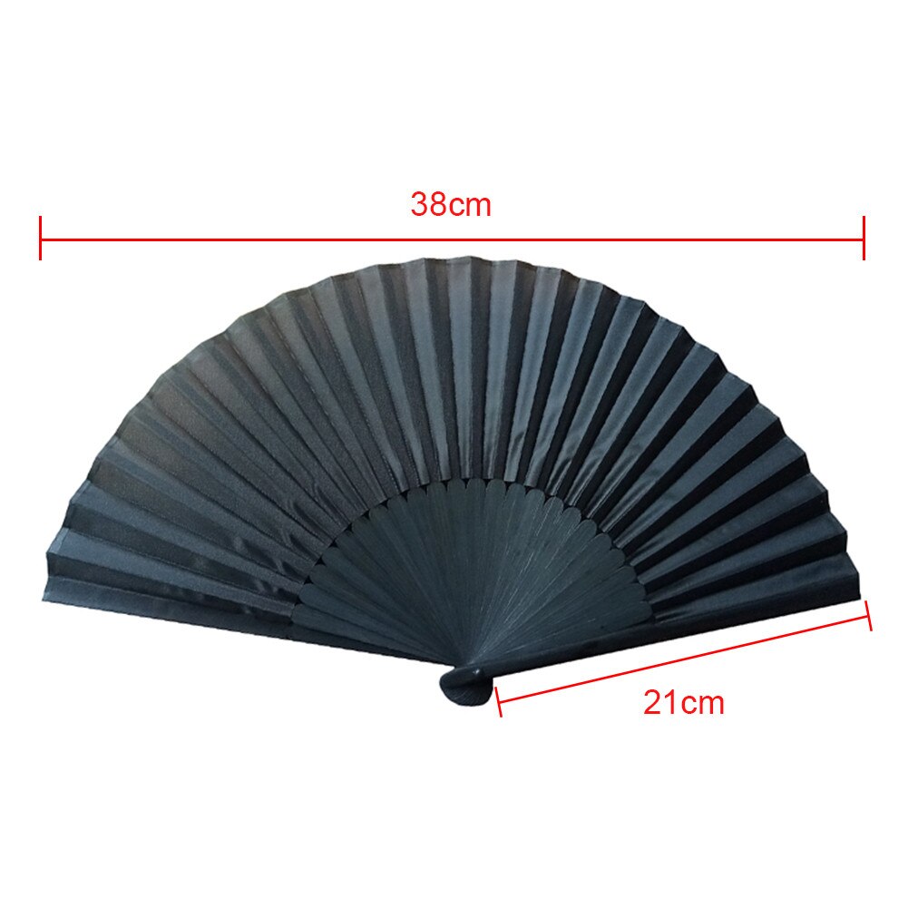 Chinese Stijl Zwart Vintage Hand Fan Folding Fans Dance Wedding Party Favor Chinese Dance Party Folding Fans