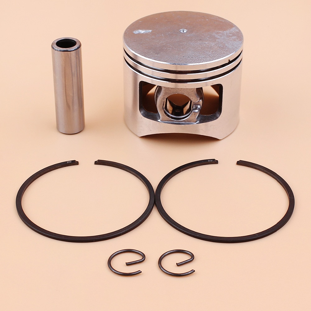 Motorsav stempel kit 45mm til kinesisk 5200 52cc g5200 gas cylinder motor motor m/ pin ringe låser reservedele