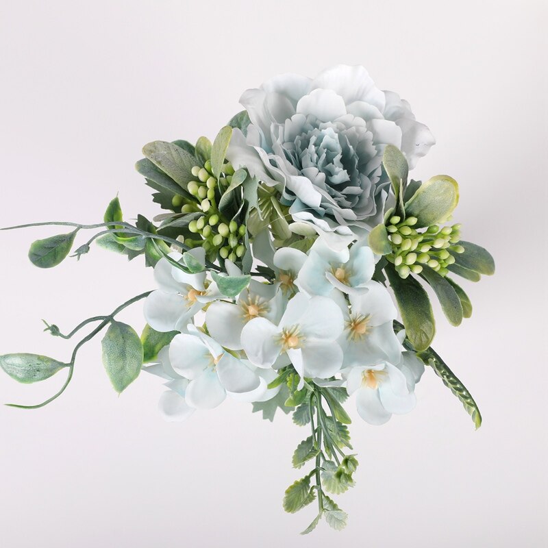 1 pieces Flower head diameter 9.5cm Artificial bouquet Home decoration accessories Wedding Year Candy box Flower arrangement: 4