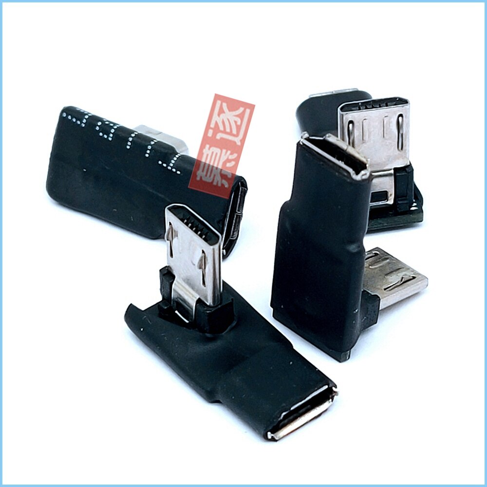 90 Degree USB Left & Right &UP&Down Angled Micro 5pin Female to Micro USB Male Data Adapter To Mini USB Connector Plug Micro USB