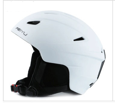 neue Skifahren Helme Männer Frauen Paar Professionelle Snowboard Ski Helm Sicherheit Integral geformten Atmungsaktive Helm Größe M-L: sandwhite / M