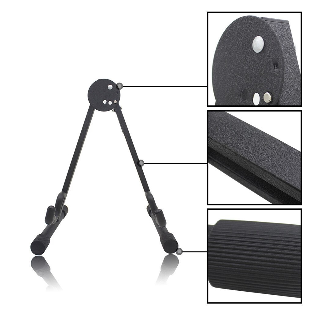 Foldbar bipod violoncelloholder metal cello stativ tilbehør til musikinstrumenter 41 x 33 x 28.5cm