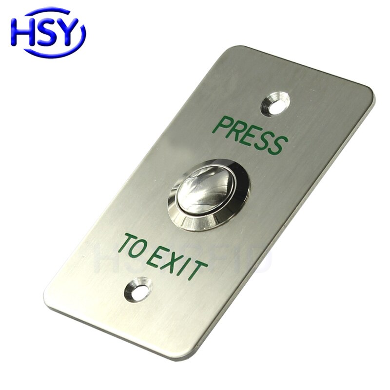 HSY Access Control Exit Button Push Switch Door Release Buttons Open Electronic Gate Lock