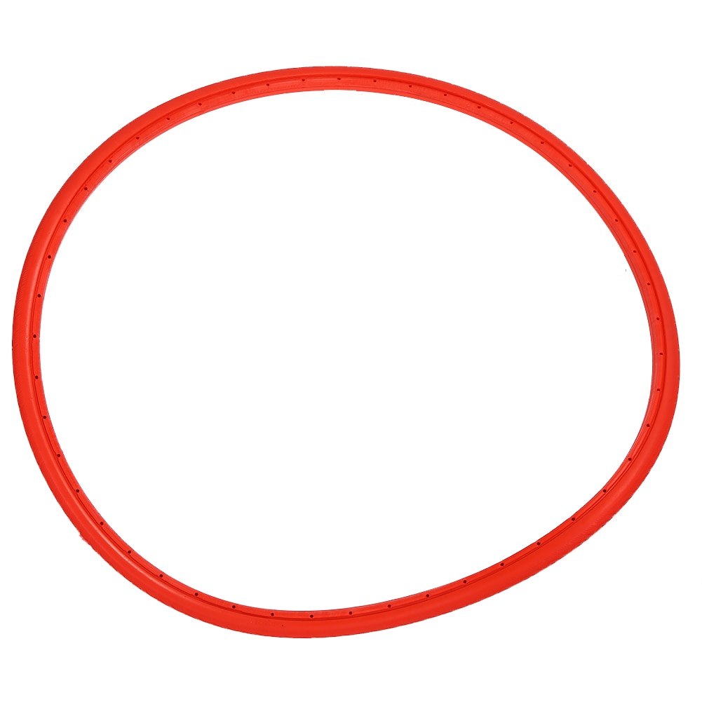 Bike Solid Tire 700x23C Road Bike Bicycle Cycling Riding Tubeless Tyre Wheel inflatable tire explosion-proof: Red