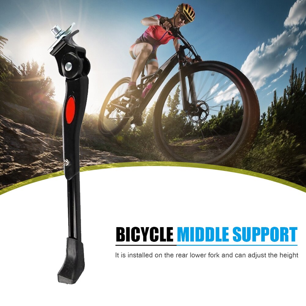 Parking Support Stand Adjustable Kickstand Biking Portable MTB Road Bicycle Side Aluminum Alloy Dustproof Cycling Parts