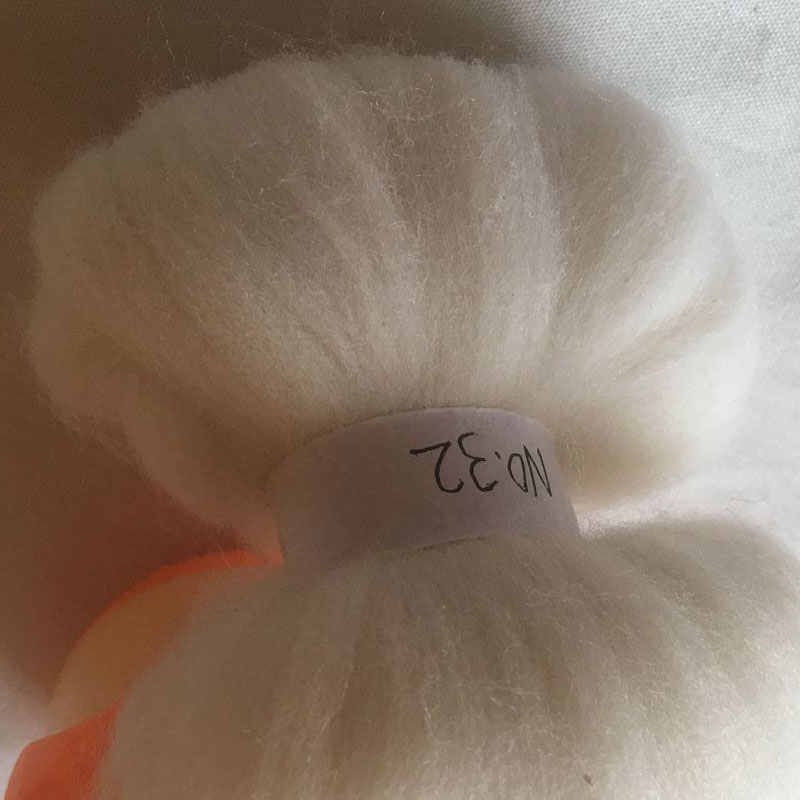 WFPFBEC 70 s Australië GEKAMD 100% WOL fiber merino diy wol voor neddles vilten 50g 100g 200g 300g 500g NR 32: 200g