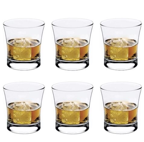 Whiskyglas kan bruges til 240cc bar vand cafe drikke vin øl kaffe kolde drikke 1 stk , 2 stk , 6 stk