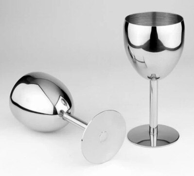 304 Stainless Steel Wine Glass Goblet Wine Glass Wine Glass17cm: 14cmx1
