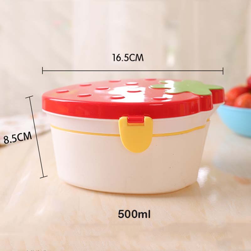 Cartoon Healthy Lunch Box Cute Kids Microwave Oven Children Bento Boxes Lunchbox BPA Free
