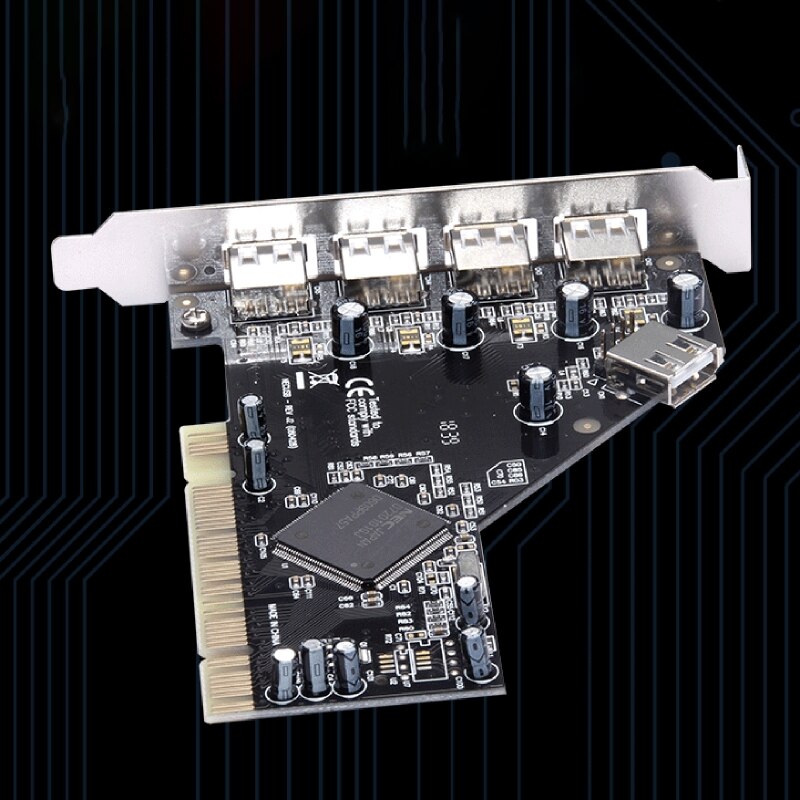 Extensor de adaptador PCI a USB 2,0 para PC de escritorio