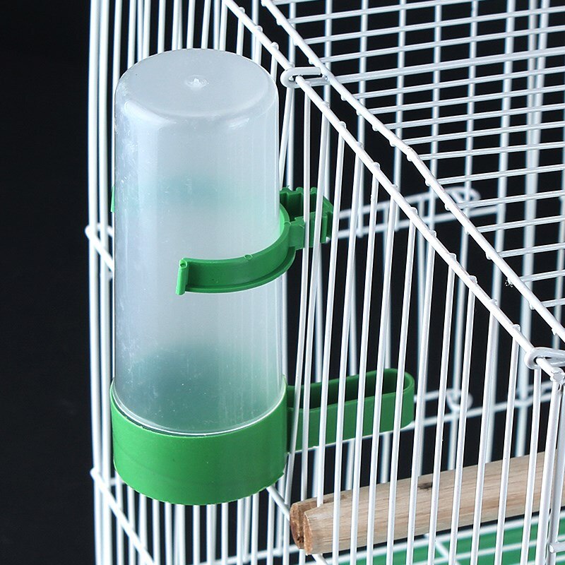 Bird Water Drinker Feeder Waterer with Clip Pet Bird Supplies Dispenser Bottle Drinking Cup Bowls for Pet Parrot Cage