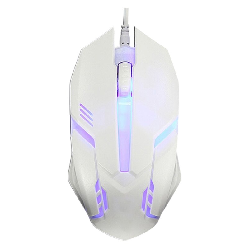 Ergonomic Wired Gaming Mouse Button LED 2000 DPI USB Computer Mouse With Backlig