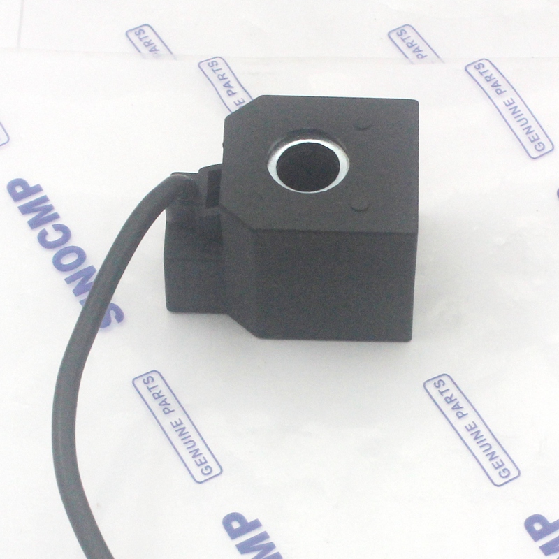 Bobine d'solénoïde carrée R55 12V | Diamètre 13mm hauteur 39mm pour pelle Hyundai