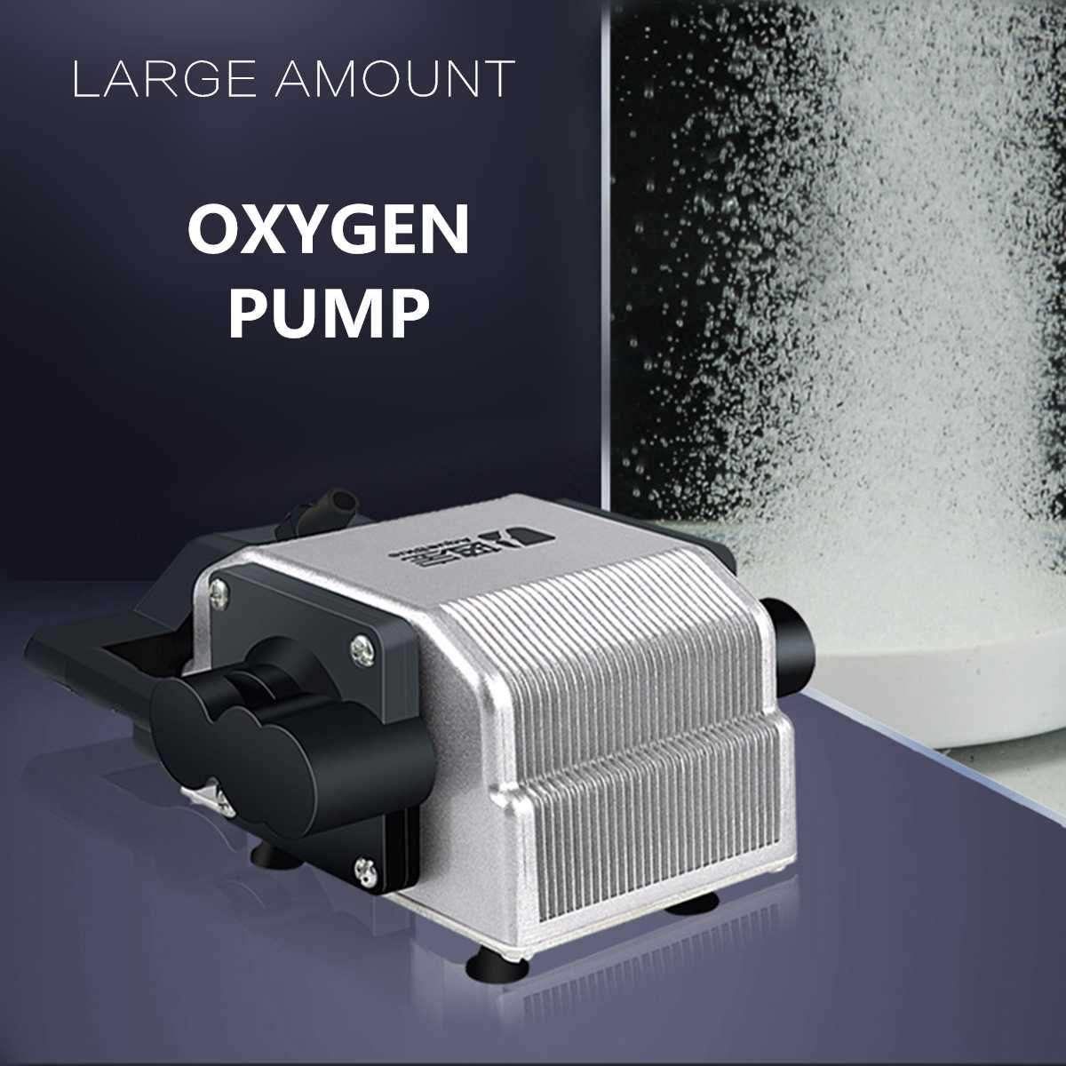 16W High Energy Efficient Aquarium Increasing Oxygen Fish Tank Air Pump UltraSilent Air Compressor For Aquarium Fish Accessories