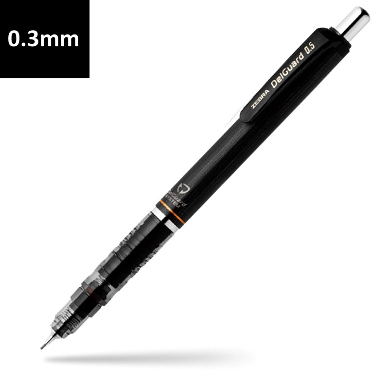 0.5/0/3mm Japanese Mechanical Automatic Pencil Stationery Store Office School Art Supplies Painting Sets For Artist: 0.3BLACKMA85
