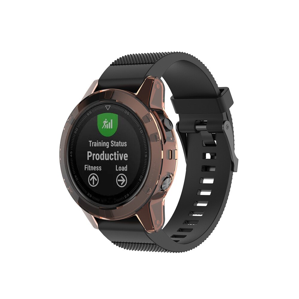 Suave Ultra-Delgado cristal claro TPU Protector cubierta para Garmin Fenix 5 5S 5X GPS Smart watch accesorios Fenix5 carcasas