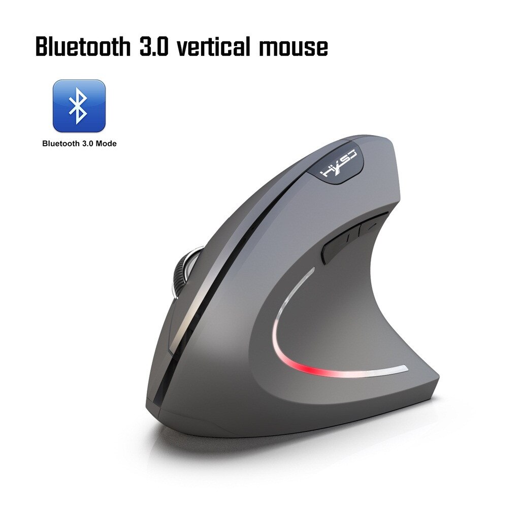 Bluetooth 3.0 kabellose maus, vertikale computermaus, ergonomische gaming-maus mit 2400 dpi, optische maus, gaming-maus für pc und laptop, spiele