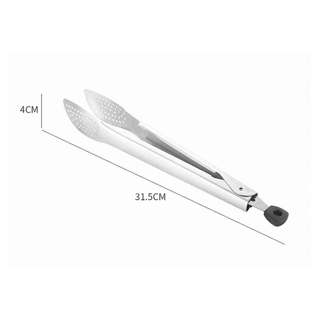 Edelstahl Lebensmittel BBQ Grill Kochen Steak Zange Locking Clip Küche Kochgeschirr Edelstahl Lebensmittel Clip
