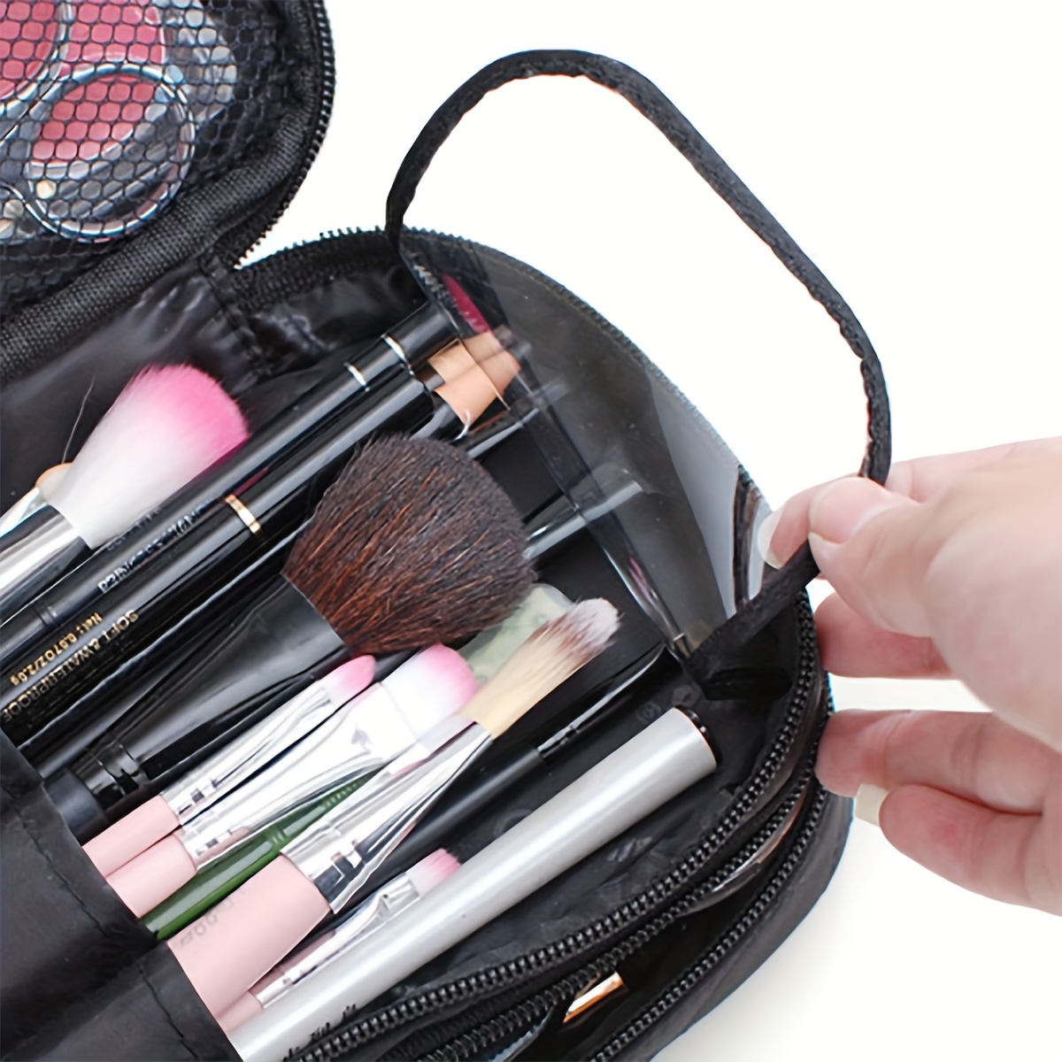 Double makeup bag Toiletry bag