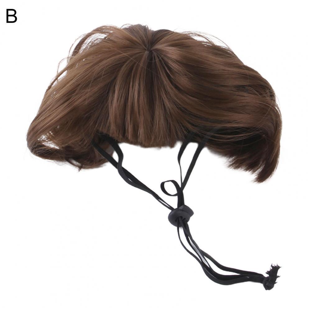 Perruques pour animaux de compagnie, en Fiber de Nylon, libère rapidement la perruque pour chien, Costumes pour Cosplay, tenues d&#39;anniversaire pour chien: B