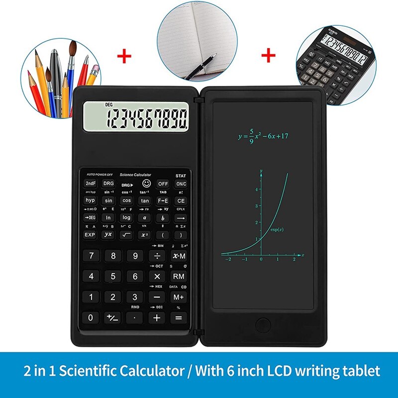 thumbnail image 2 of Scientific Calculators For Students Scientific Calculators With Notepad & Drawing Pen, Cameroon Basic Calculator 2 of 12