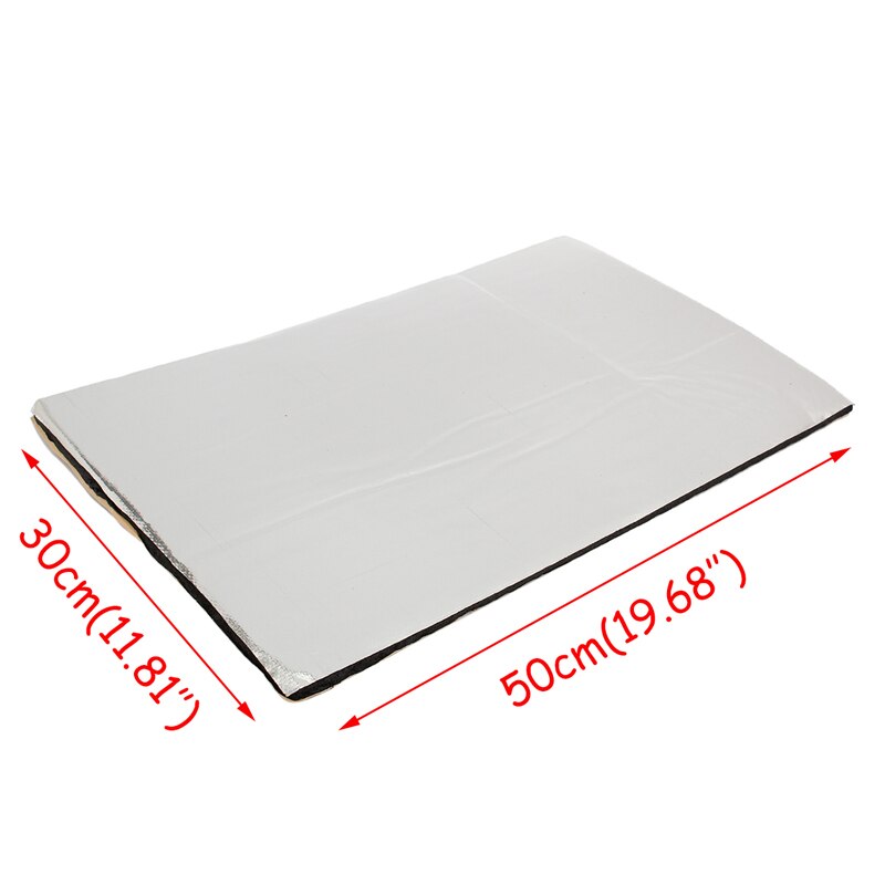 12pcs/lot Vehicle Insulation Closed Cell Foam Sheet Fiberglass 5mm Car Van Sound Proofing Deadening Insulation Hood Insulation