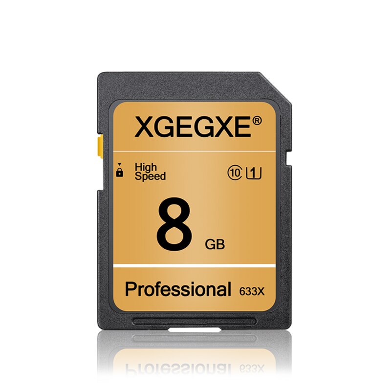 Digital Kamera Speicher Karte Reale Kapazität 64GB 32GB 16GB 8GB 4GB High Speed Class 10 UHS-I Professionelle 633x XGEGXE Lagerung Karte: 1 GB