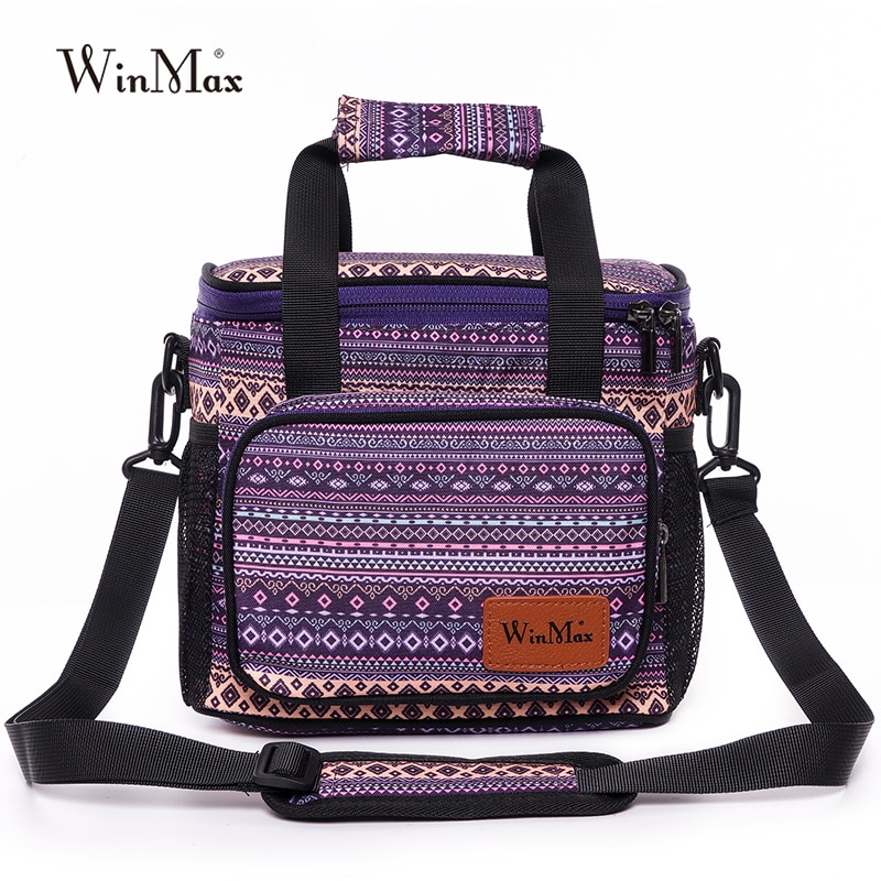 Winmax Böhmen Mittagessen Taschen für Frauen Isolierte Thermische Kühler Mittagessen Kasten Picknick Frisch Tasche Bolsa termica loncheras para mujer
