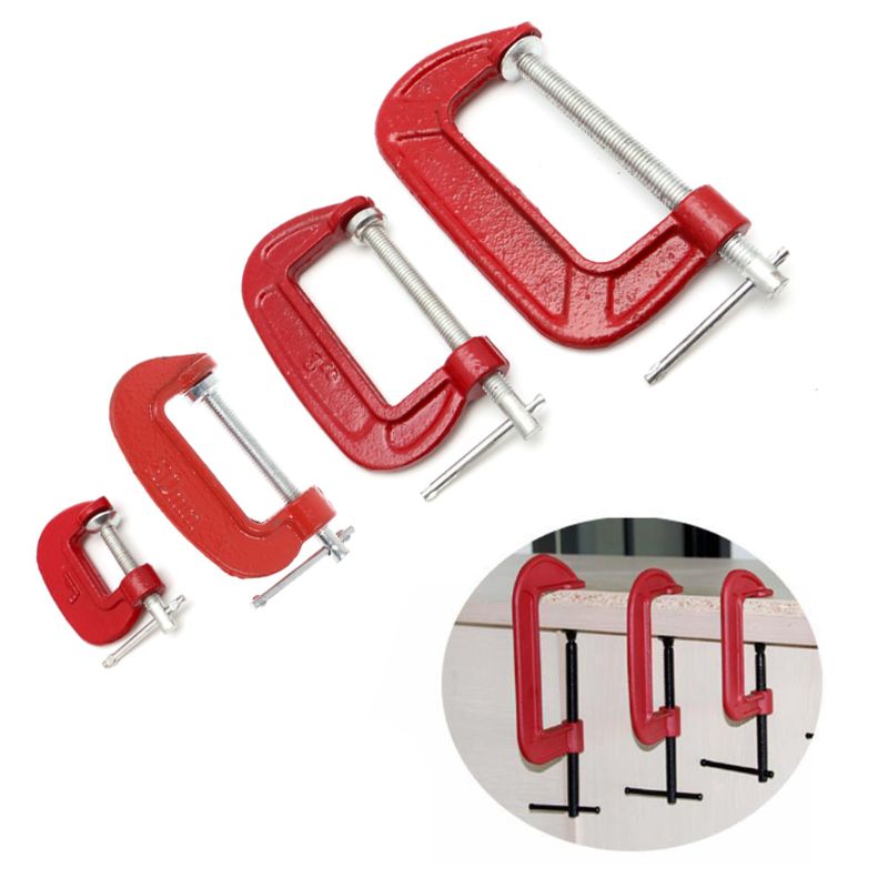 C-Clamp G-Clamp Heavy Duty Metal Woodworks Handyman Carpenter Vise Grip Tool