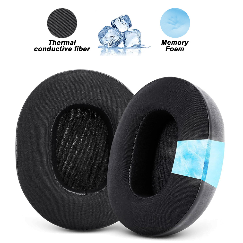 Reemplazo para SOUNDPEATS A6, almohadillas inalámbricas para diadema, almohadillas para auriculares, orejeras de proteína: MULTICOLOR