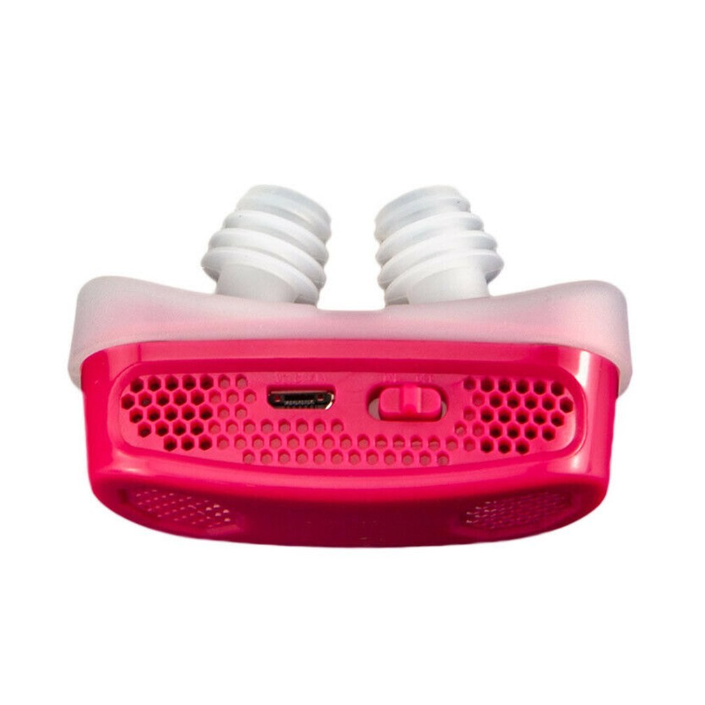 Micro Electric Anti Snoring Electronic Device Sleep Apnea Stop Snore Aid Stopper USB Electric Anti Snoring Device: B