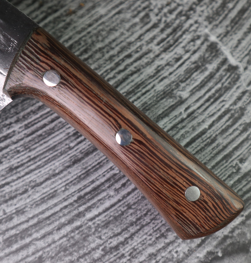 8Inch Forged Japanese Knife Santoku Chopping Slicing Chef Knives High Carbon Stainless Steel Meat Cleaver Christmas