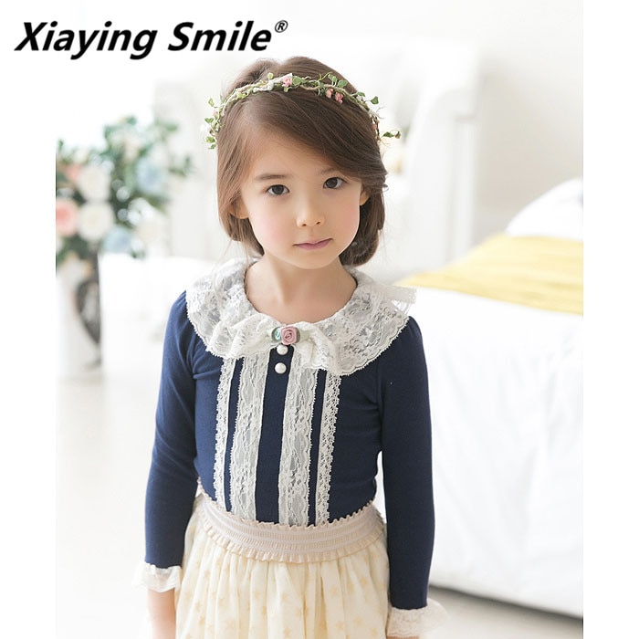 Baby Clothing Children O-Neck Royal Blue Long Sleeve T-Shirt Kid Clothes all-match Casual Comfortable Full cotton