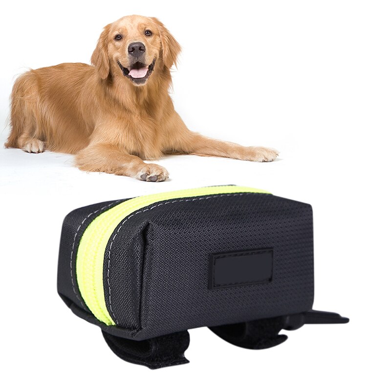Waterproof Dog Poop Waste Bag Holder Pouch Outdoor Walking Garbage Bags Organizer Pet Puppy Cat Pick Up Poop Bag Dispenser