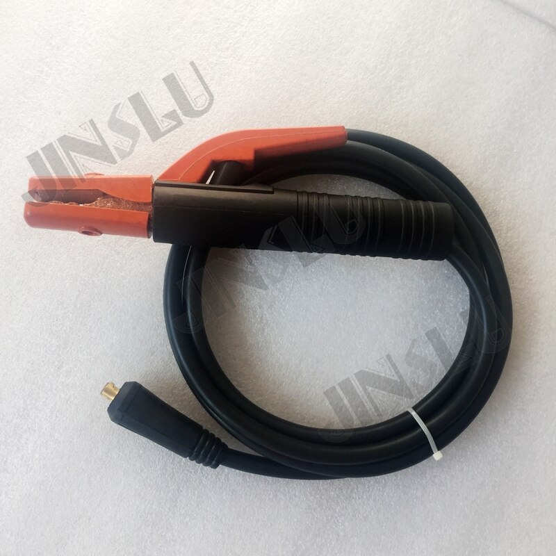 welding machine accessories 300Amp electrode holder 3M cable+300 Amp earth clamp 3M cable,both with DKJ35-50 connector