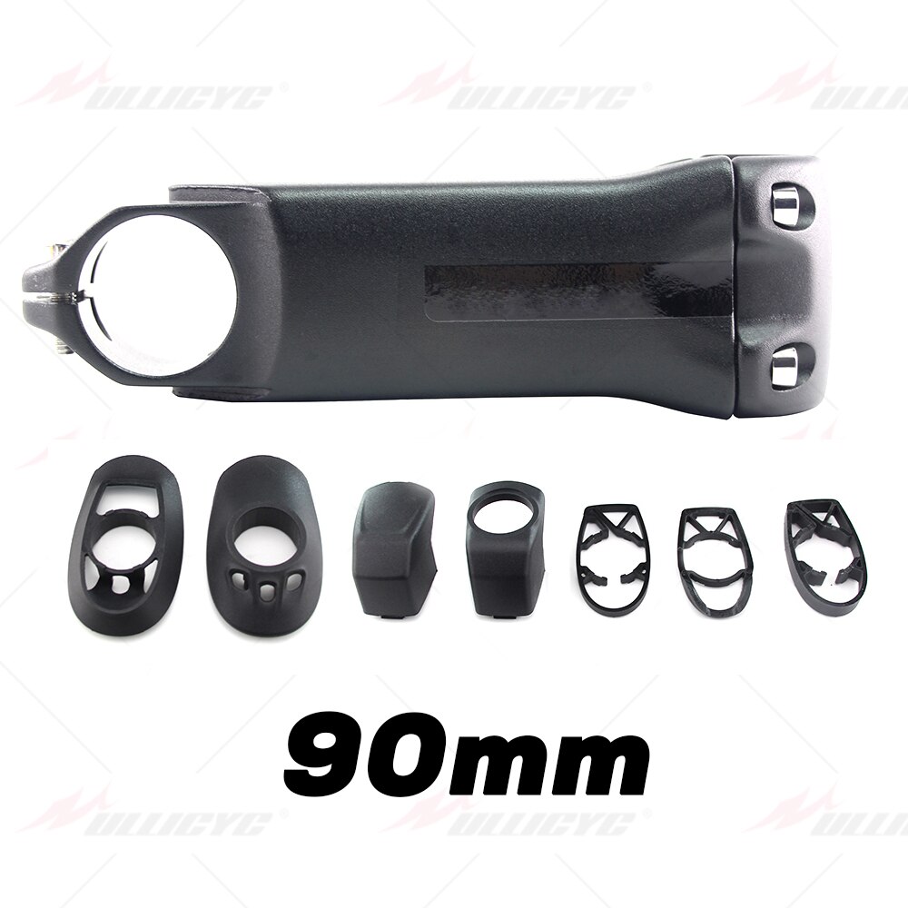 Carbonio integrato manubri S-W Aerofly carbonio manubrio opaco 31.8*400/420/440mm con attacco manubrio in lega VG 90/100/110mm: VG Stem parts 90mm