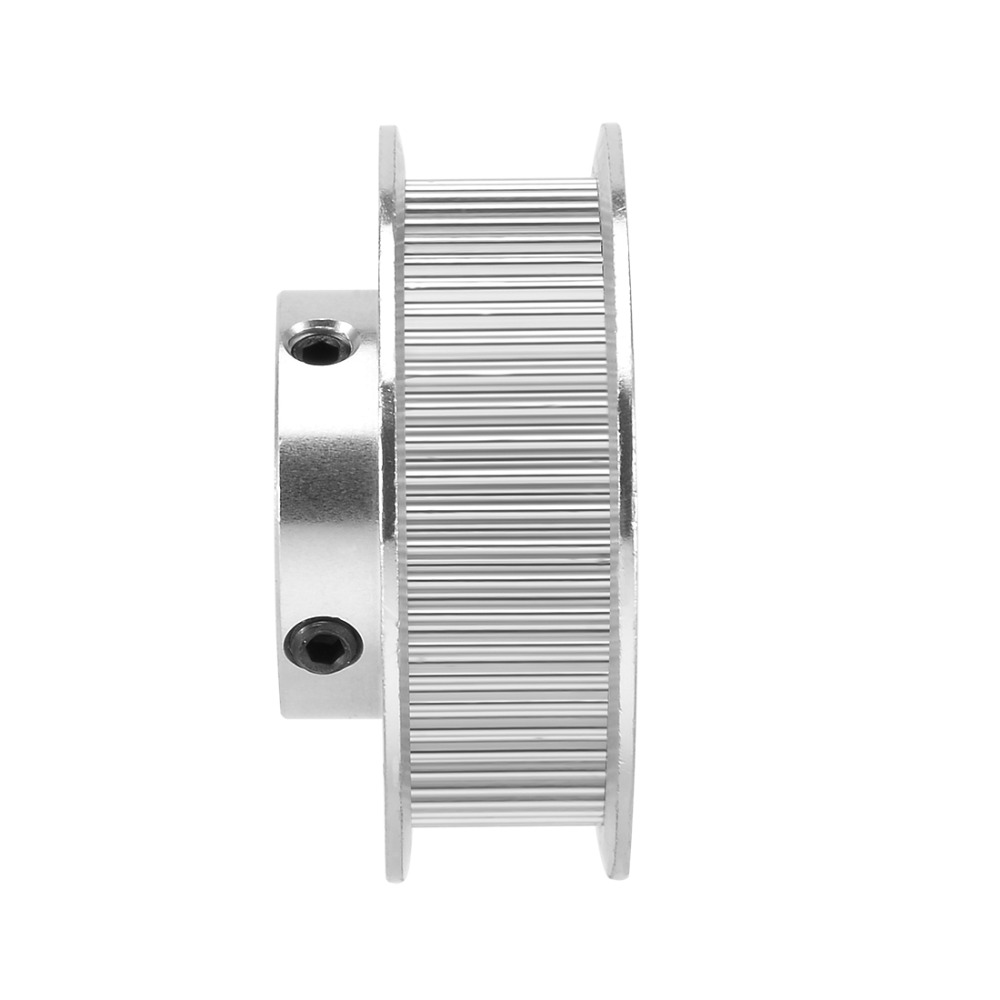 Uxcell GT2 Katrol 60 Tanden 8mm Boring Timing Riemschijf Wiel Aluminium voor 6mm Timing riem 3D Printer CNC 43x16mm