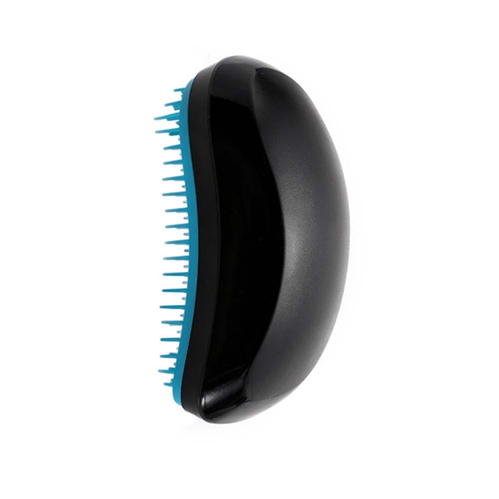 anti statico Massaggio Spazzola per Capelli Groviglio Spazzola per Capelli anti-annodare Capelli Lisci Pettine Dei Capelli Spazzole Ragazze coda di Cavallo Pettine: nero