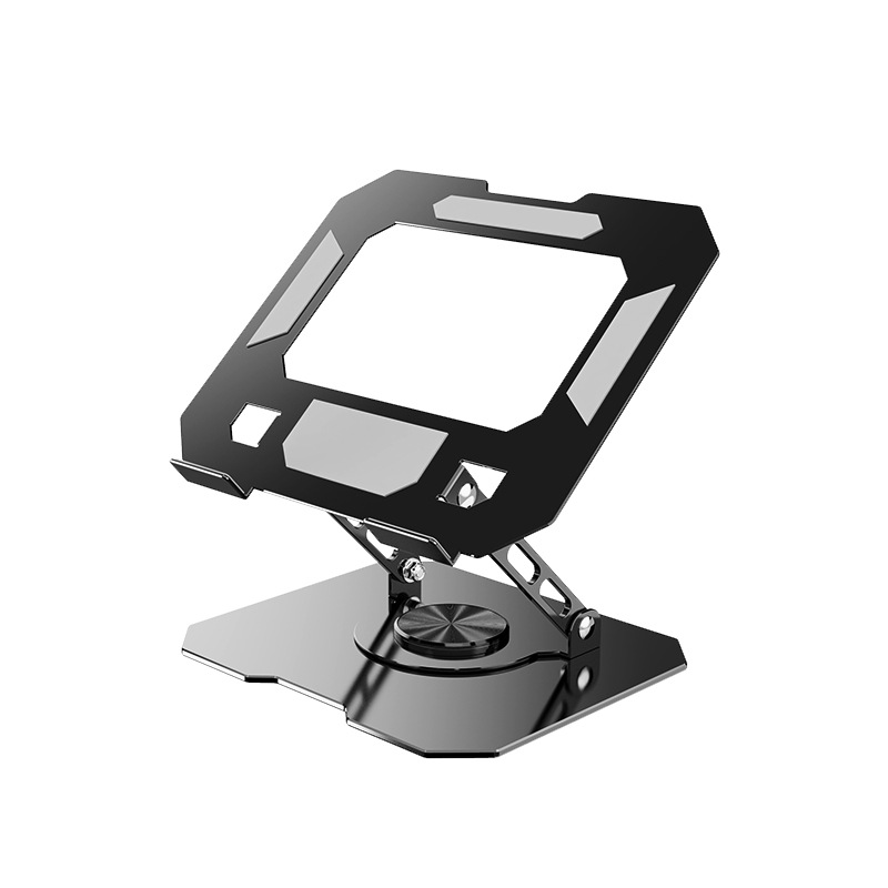 Soporte ajustable para ordenador portátil, elevador de escritorio giratorio plegable, Base de refrigeración mejorada, soporte para tabletas, soporte para ordenador portátil, escritorio de pie